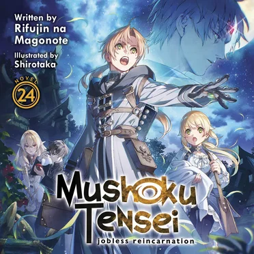 Mushoku Tensei: Jobless Reincarnation, Novel 24 by Rifujin na Magonote - album cover