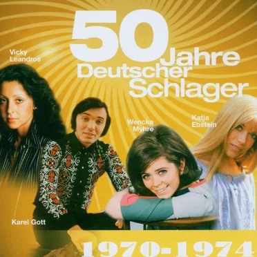 50 Jahre deutscher Schlager: 1970–1974 by Various Artists - album cover