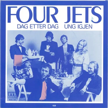 Dag etter dag / Ung igjen by Four Jets - album cover