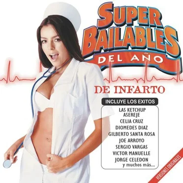 Super bailables del año: De infarto by Various Artists - album cover