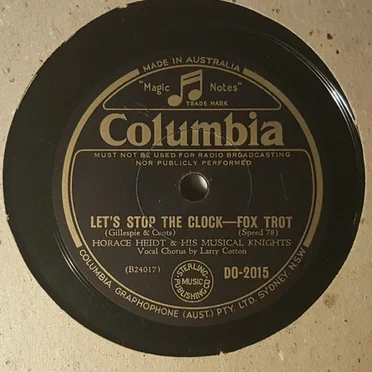 Let's Stop the Clock / You Grow Sweeter as the Years Go By