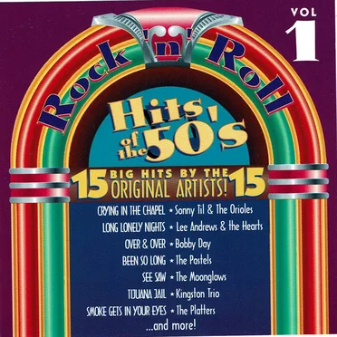 Rock ’n’ Roll Hits of the 50’s, Volume 1 by Various Artists - album cover