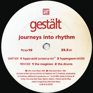 Journeys Into Rhythm by Gestält - album cover