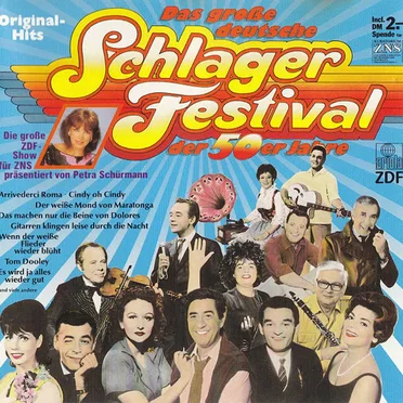 Das große deutsche Schlagerfestival der 50er Jahre by Various Artists - album cover