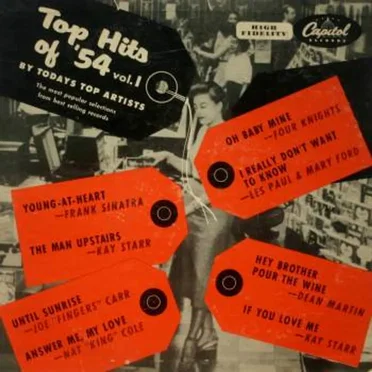 Top Hits of '54, Volume 1 by Various Artists - album cover