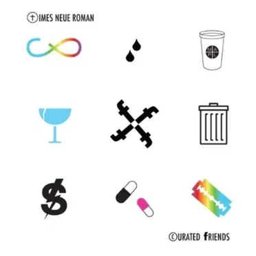Curated Friends by Times Neue Roman - album cover