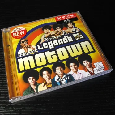 Legends of Motown by Various Artists - album cover