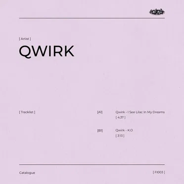 Qwirk For Incurzion: by QWIRK - album cover