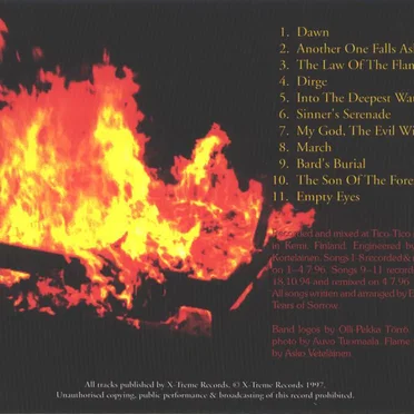 Sinner’s Serenade by Eternal Tears of Sorrow - album cover