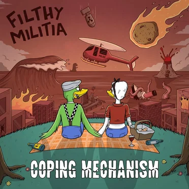 Coping Mechanism by Filthy Militia - album cover