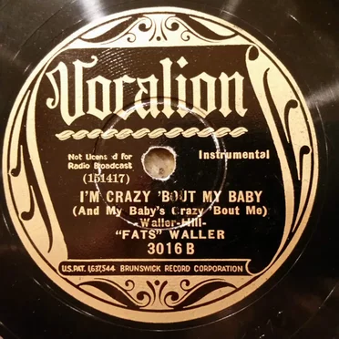 I'm Crazy 'Bout My Baby (And My Baby's Crazy 'Bout Me) / Draggin' My Heart Around