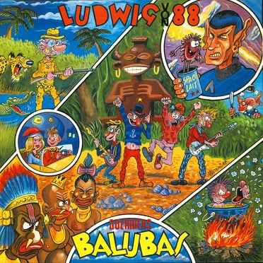 Guerrier Balubas by Ludwig Von 88 - album cover
