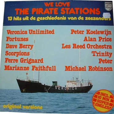 We Love the Pirate Stations by Various Artists - album cover