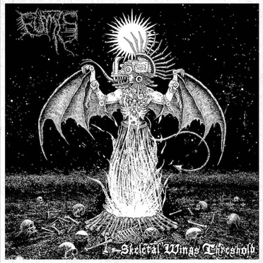 Skeletal Wings Threshold by Fumes - album cover