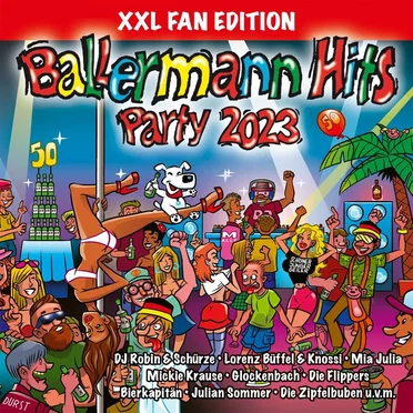Ballermann Hits Party 2023 by Various Artists - album cover