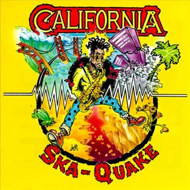California Ska-Quake by Various Artists - album cover