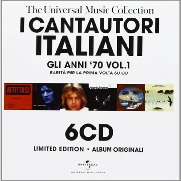 I cantautori italiani: Gli anni ’70, Vol. 1 by Various Artists - album cover