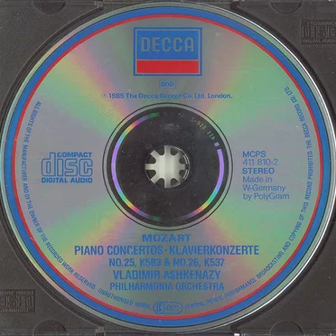 Piano Concertos No.25, K503 & No.26, K537