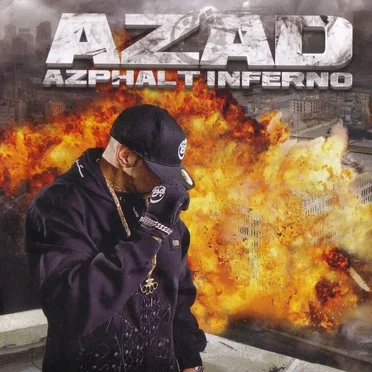Azphalt Inferno by AZAD - album cover