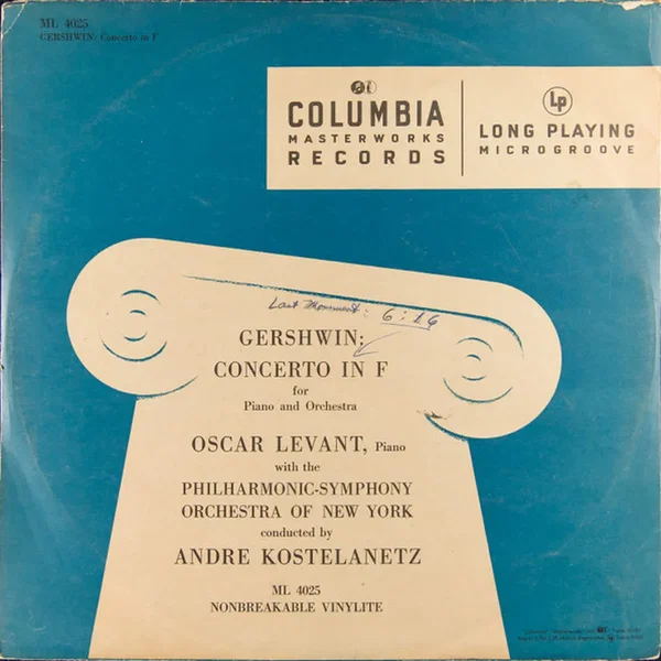 Gershwin: Concerto in F for Piano and Orchestra