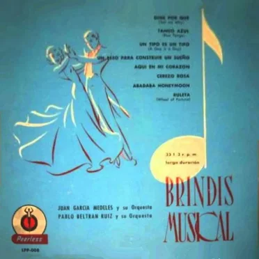 Brindis musical by Juán García Medeles y su Orquesta - album cover