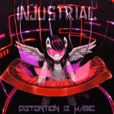 Distortion is Magic by Injustrial - album cover