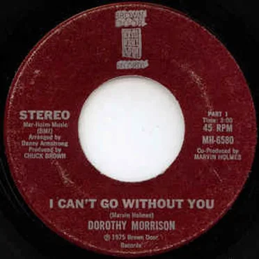 I Can't Go Without You