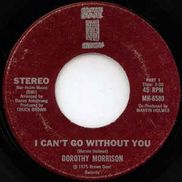 I Can't Go Without You