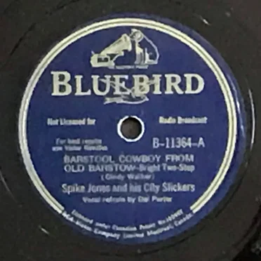 Barstool Cowboy From Old Barstow / The Covered Wagon Rolled Right Along