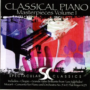 Classical Piano: Masterpieces, Volume 1 by Various Artists - album cover