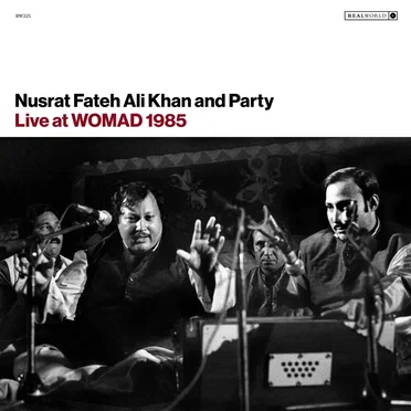 Live at Womad 1985 by Nusrat Fateh Ali Khan and Party - album cover