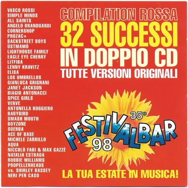 35º Festivalbar 98: Compilation rossa by Various Artists - album cover