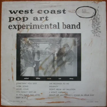 Volume One by The West Coast Pop Art Experimental Band - album cover