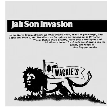 Jah Son Invasion by Various Artists - album cover