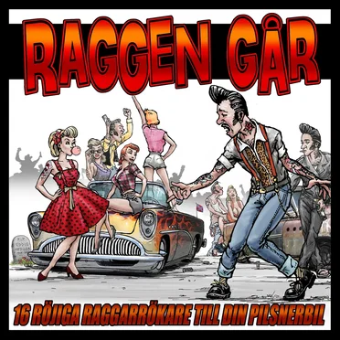 Raggen går by Various Artists - album cover