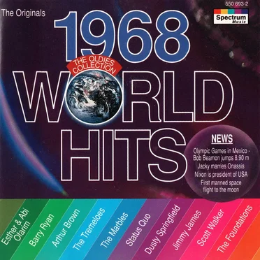 World Hits 1968 by Various Artists - album cover