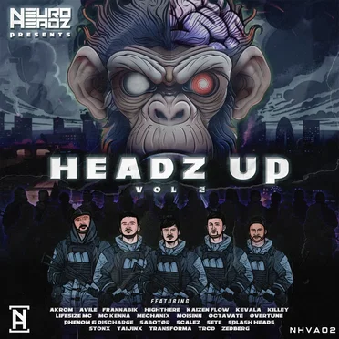 Headz Up Vol. 2 by Various Artists - album cover