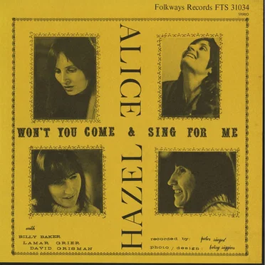 Won't You Come & Sing for Me?