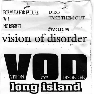 Demo '95 by Vision of Disorder - album cover