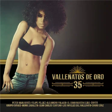 Vallenatos de oro, vol. 35 by Various Artists - album cover