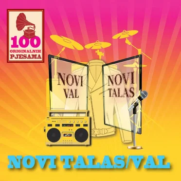 Novi Val - 100 originalnih pjesama by Various Artists - album cover