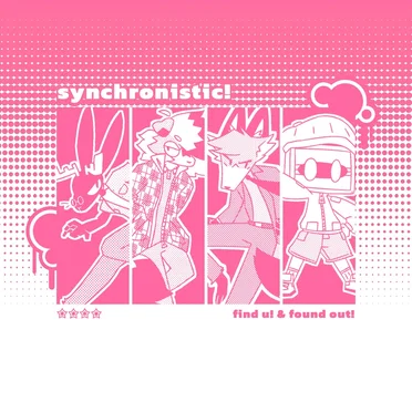 find u! & found out! by synchronistic! - album cover