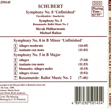 Symphonies nos. 8 & 5