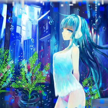 Aqua Wave by 葉月ゆら - album cover