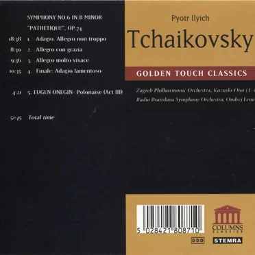Symphony no. 6 "Pathétique" / Eugen Onegin Polonaise (Act III)