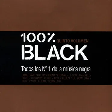 100% Black, Quinto Volumen by Various Artists - album cover