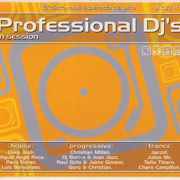 Professional DJ's In Session by Various Artists - album cover