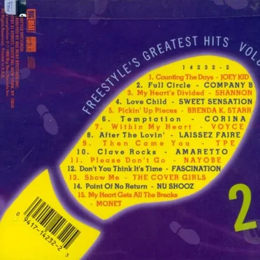 Freestyle's Greatest Hits Volume 2 by Various Artists - album cover
