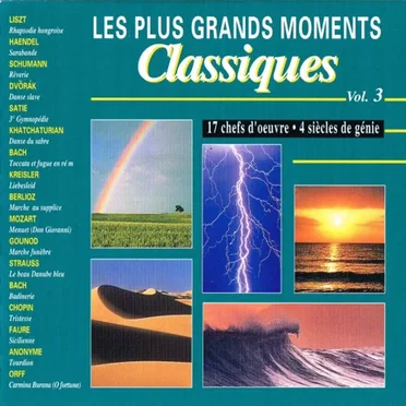 Les Plus Grands Moments Classiques Vol. 3 by Various Artists - album cover