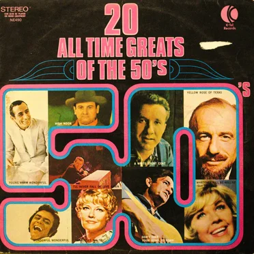 20 All Time Greats of the 50’s by Various Artists - album cover